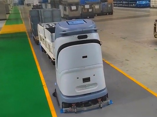 工廠清潔不用愁！坦力工業(yè)洗地機器人，解鎖智造新姿勢