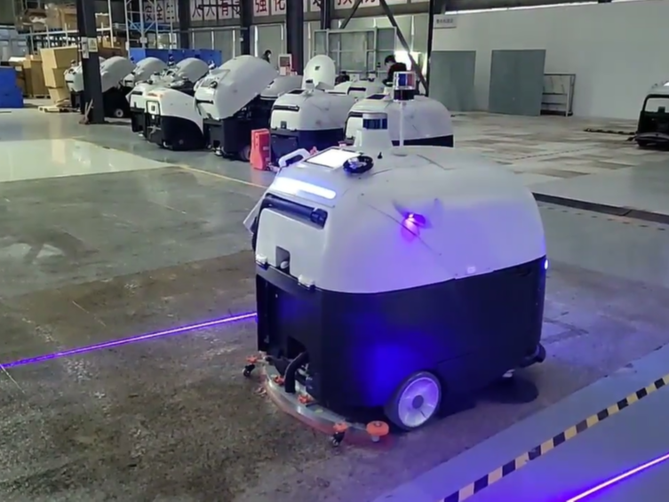 告別人海清潔！坦力無人洗地機，讓車間保潔徹底解放雙手